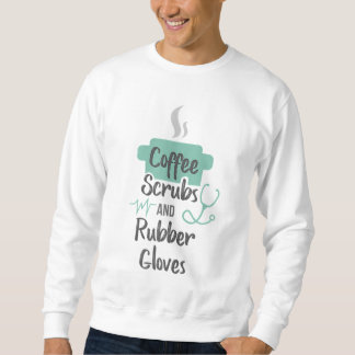 Geschenke Kaffeekrüben und Gummihandschuhe Sweatshirt