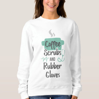 Geschenke Kaffeekrüben und Gummihandschuhe Sweatshirt