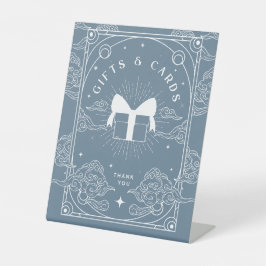 Geschenke & Karten Blue Tarot Baby Dusche Sockelschild