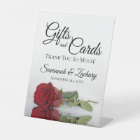 Geschenke & Karten Elegante Rote Rose Vielen Dank