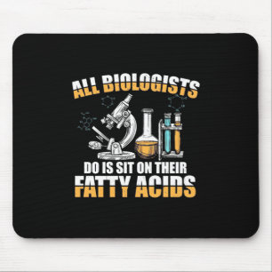 Geschenke Lehrer Alle Biologen machen es Mousepad