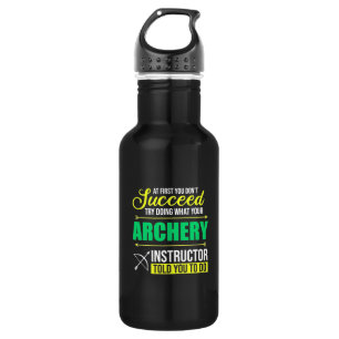 Geschenke Lehrer Archery Instructor Coach Edelstahlflasche