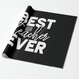 Geschenke Lehrer Bester Lehrer je Geschenkpapier