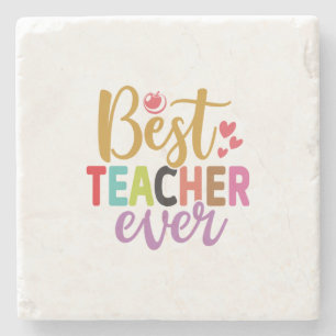 Geschenke Lehrer Bester Lehrer je Steinuntersetzer