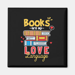 Geschenke Lehrer Bücher sind meine Liebe Magnet