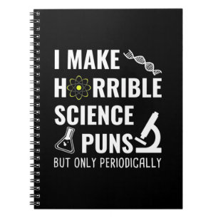 Geschenke Lehrer Chemie I Make Horrible Notizblock