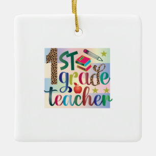 Geschenke Lehrer Erster Lehrer Keramikornament