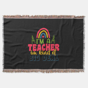 Geschenke Lehrer Ich bin ein Lehrer in einer Art Decke