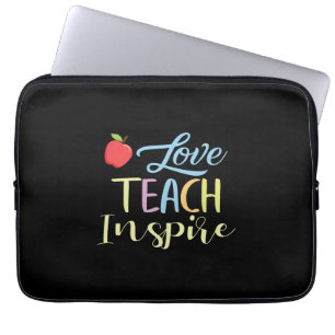 Geschenke Lehrer Liebe Lehren Inspirieren Laptopschutzhülle