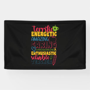 Geschenke Lehrer Phantastischer Gekümmert Lehrer Banner