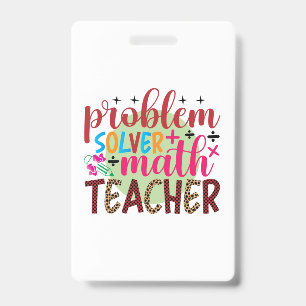 Geschenke Lehrer   Problem Solver Match Lehrer Ausweis