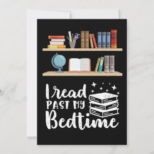Geschenke lesen Ich habe mein Bedtime gelesen Einladung