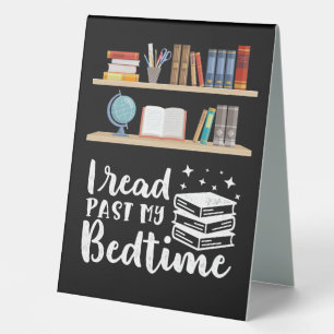 Geschenke lesen Ich habe mein Bedtime gelesen Tischaufsteller