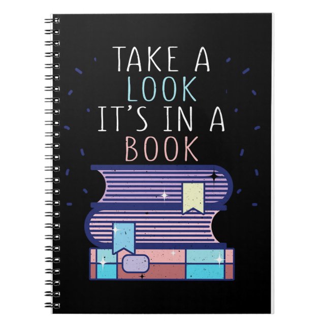 Geschenke lesen in einem Buch (Vorderseite)