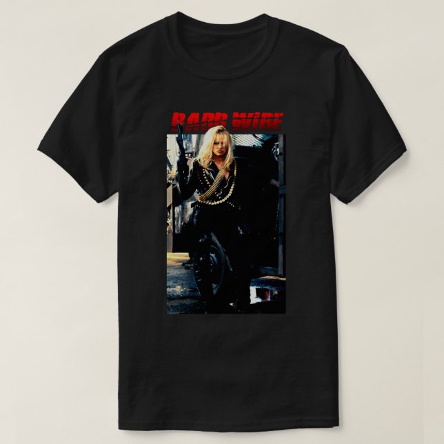 Geschenke Men Superhero Barb Film Wire Grafik Lüft T-Shirt (Design vorne)