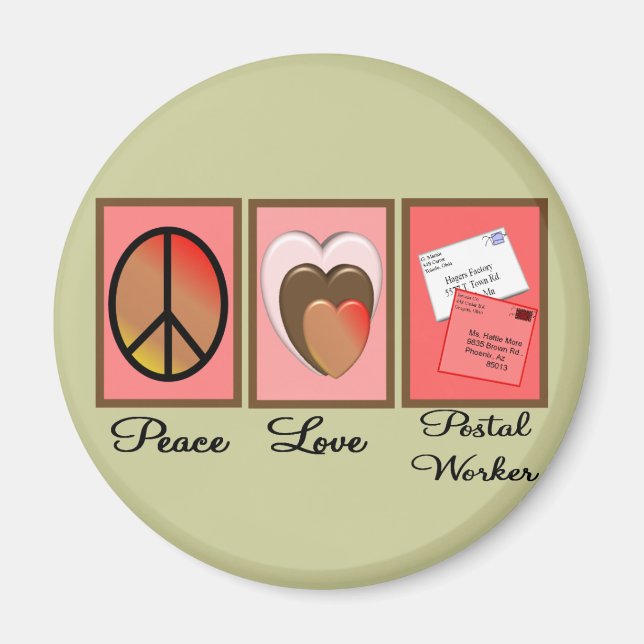 Geschenke nach der Arbeit Magnet (Vorne)