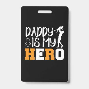 Geschenke Papa   Daddy ist mein Held Ausweis