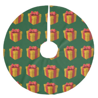 Geschenke Polyester Weihnachtsbaumdecke