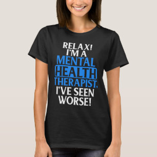 Geschenke Psychotherapeutin für Männer Frauen Spaß T-Shirt