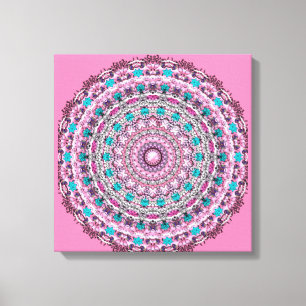 Geschenke ROSE PINK Leinwanddruck