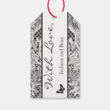 GESCHENKE TAG MIT LIEBE INDIVIDUELLE NAME ANTIQUE 