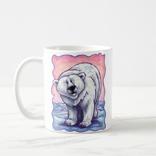 Geschenke und Accessoires für Polarbären Kaffeetasse (Links)