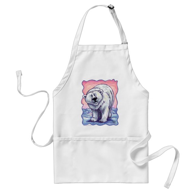 Geschenke und Accessoires für Polarbären Schürze (Vorne)