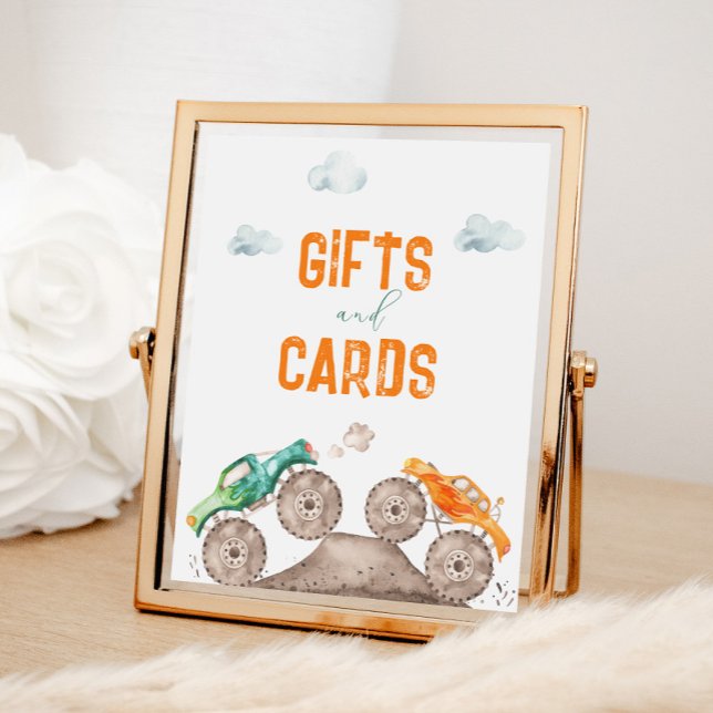 Geschenke und Karten Monster Truck Poster (Von Creator hochgeladen)