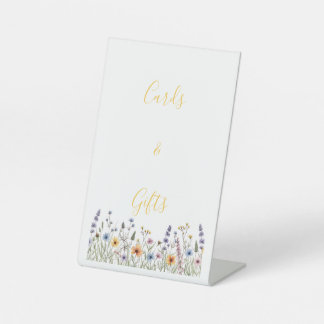 Geschenke und Karten Schild