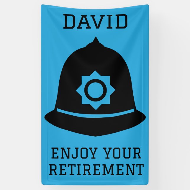 Geschenke und Zubehör der britischen Polizei Banner (Vertikal)