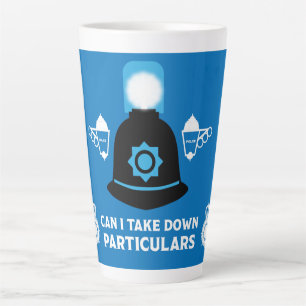 Geschenke und Zubehör der britischen Polizei Milchtasse