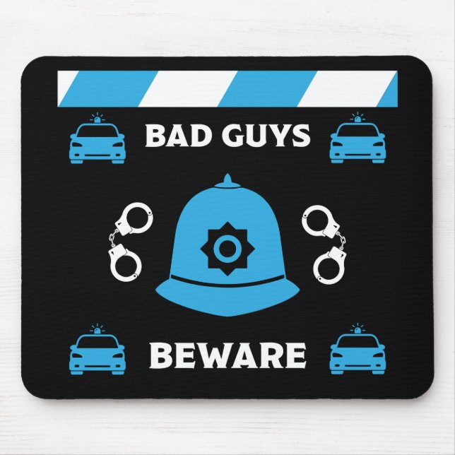 Geschenke und Zubehör der britischen Polizei Mousepad (Vorne)