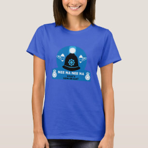 Geschenke und Zubehör der britischen Polizei T-Shirt