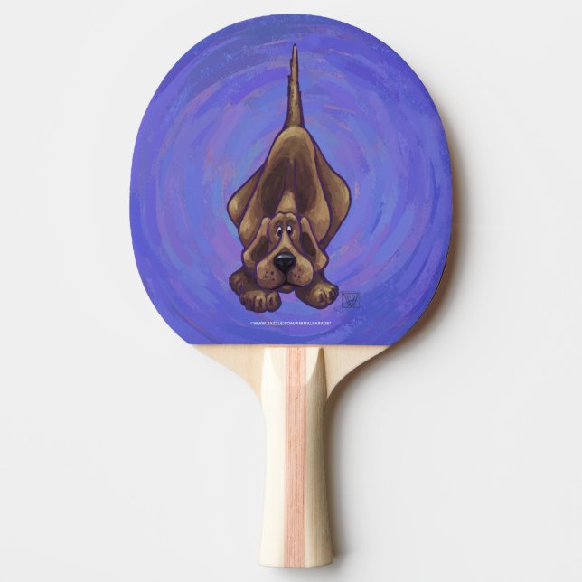 Geschenke und Zubehör für Hunde Tischtennis Schläger (Vorderseite)