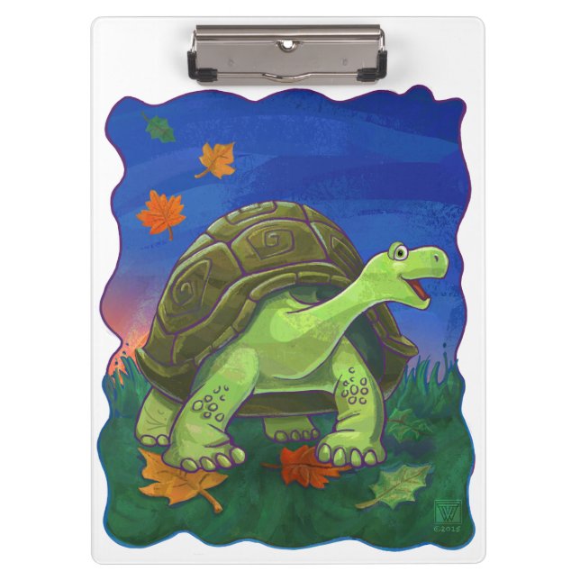 Geschenke und Zubehör für Schildkröten Klemmbrett (Vorderseite)