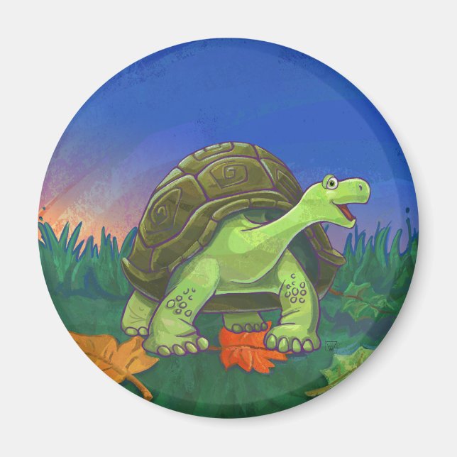 Geschenke und Zubehör für Schildkröten Magnet (Vorne)