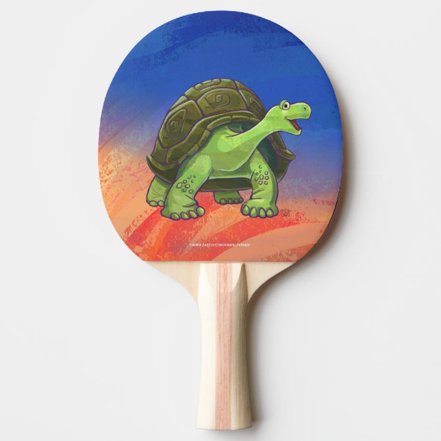 Geschenke und Zubehör für Schildkröten Tischtennis Schläger (Vorderseite)