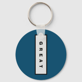 Geschenke: unter 15$ Attraktive Authority® GREAT Schlüsselanhänger