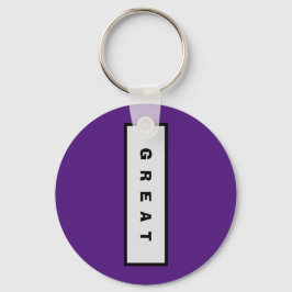 Geschenke: unter 15$ Attraktive Authority® GREAT Schlüsselanhänger