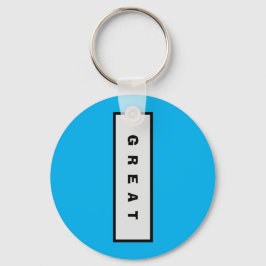 Geschenke: unter 15$ Attraktive Authority® GREAT Schlüsselanhänger