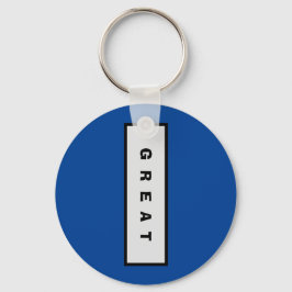 Geschenke: unter 15$ Attraktive Authority® GREAT Schlüsselanhänger