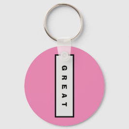 Geschenke: unter 15$ Attraktive Authority® GREAT Schlüsselanhänger