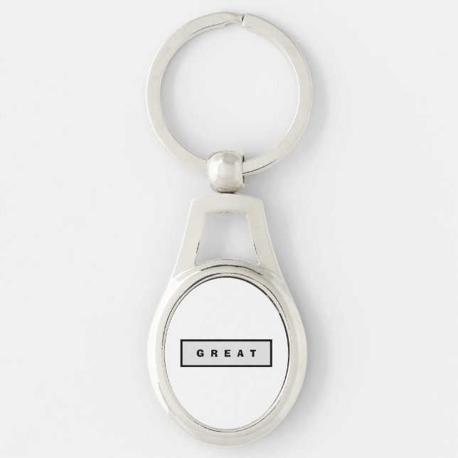 Geschenke: unter 75$ Zubehör Authority® GREAT Schlüsselanhänger (Vorderseite)