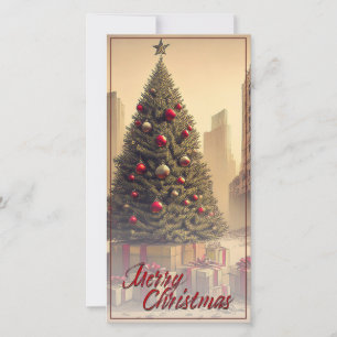 Geschenke unter einem Baum in einer giftigen apoka