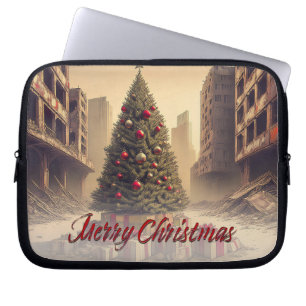 Geschenke unter einem Baum in einer giftigen apoka Laptopschutzhülle