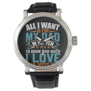 Geschenke Vater   Alles, was ich für meinen Vater  Armbanduhr