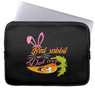 Geschenke Vater Bester Rabbit Vater je Laptopschutzhülle
