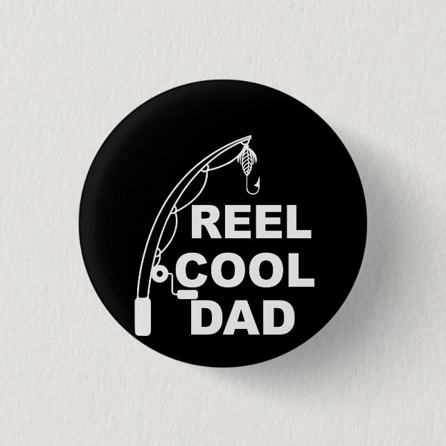 Geschenke Vater | Cooler Vater für Rollen Button (Vorderseite)