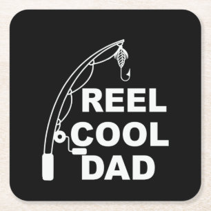 Geschenke Vater   Cooler Vater für Rollen Rechteckiger Pappuntersetzer