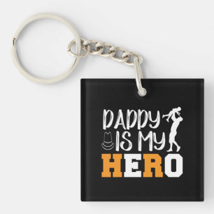 Geschenke Vater Daddy ist mein Held Schlüsselanhänger